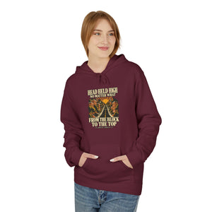Hoodie Street HEAD HELD HIGH — From the Block to the Top · Mutu Likolo