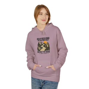 Hoodie Street HEAD HELD HIGH — Built to Rise · Mutu Likolo