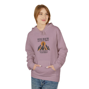 Hoodie Street TÊTE HAUTE — On s’élève ensemble · Mutu Likolo