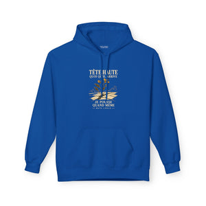 Hoodie Street TÊTE HAUTE — Je pousse quand même · Mutu Likolo
