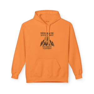 Hoodie Street TÊTE HAUTE — On s’élève ensemble · Mutu Likolo