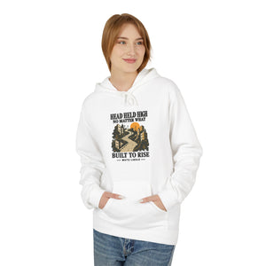 Hoodie Street HEAD HELD HIGH — Built to Rise · Mutu Likolo