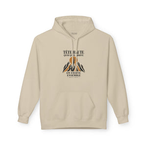 Hoodie Street TÊTE HAUTE — On s’élève ensemble · Mutu Likolo