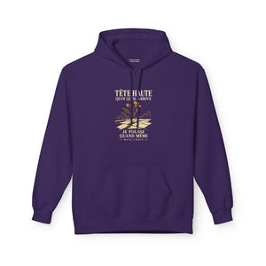 Hoodie Street TÊTE HAUTE — Je pousse quand même · Mutu Likolo