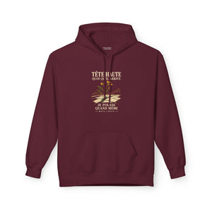 Hoodie Street TÊTE HAUTE — Je pousse quand même · Mutu Likolo
