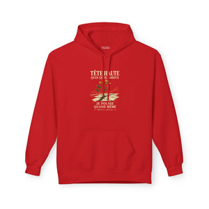 Hoodie Street TÊTE HAUTE — Je pousse quand même · Mutu Likolo