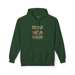 Hoodie Street TÊTE HAUTE — Du quartier aux sommets · Mutu Likolo