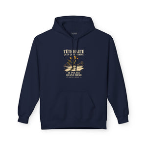 Hoodie Street TÊTE HAUTE — Je pousse quand même · Mutu Likolo