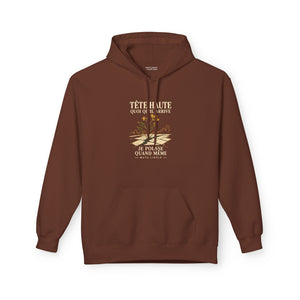 Hoodie Street TÊTE HAUTE — Je pousse quand même · Mutu Likolo
