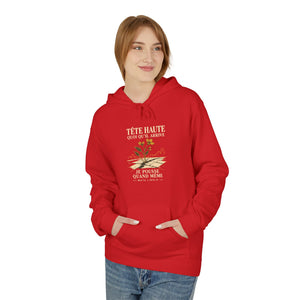 Hoodie Street TÊTE HAUTE — Je pousse quand même · Mutu Likolo