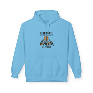 Hoodie Street TÊTE HAUTE — On s’élève ensemble · Mutu Likolo