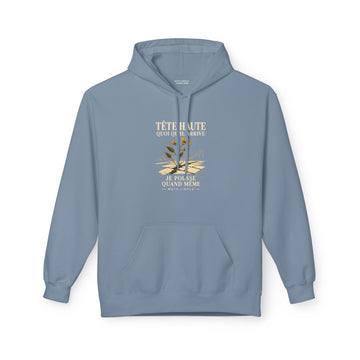 Hoodie Street TÊTE HAUTE — Je pousse quand même · Mutu Likolo