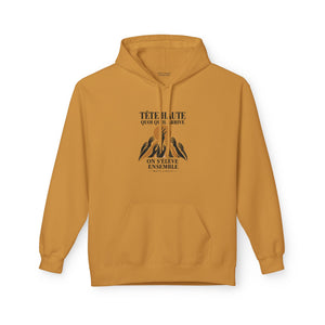 Hoodie Street TÊTE HAUTE — On s’élève ensemble · Mutu Likolo