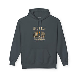 Hoodie Street TÊTE HAUTE — Du quartier aux sommets · Mutu Likolo