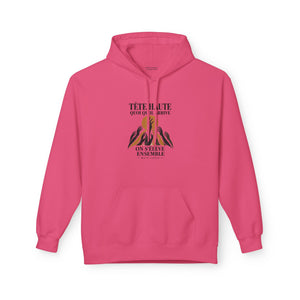 Hoodie Street TÊTE HAUTE — On s’élève ensemble · Mutu Likolo