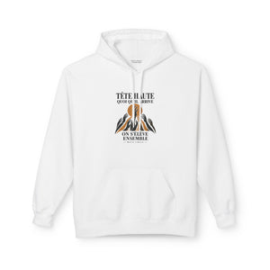 Hoodie Street TÊTE HAUTE — On s’élève ensemble · Mutu Likolo