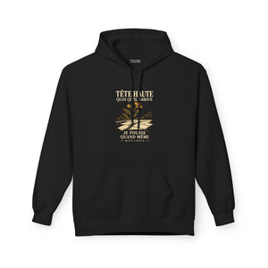 Hoodie Street TÊTE HAUTE — Je pousse quand même · Mutu Likolo