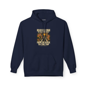 Hoodie Street HEAD HELD HIGH — From the Block to the Top · Mutu Likolo