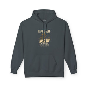 Hoodie Street TÊTE HAUTE — Je pousse quand même · Mutu Likolo