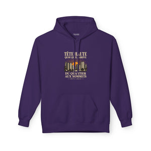 Hoodie Street TÊTE HAUTE — Du quartier aux sommets · Mutu Likolo