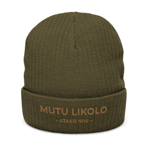 Bonnet brodé MUTU LIKOLO · ATAKO NINI — Héritage
