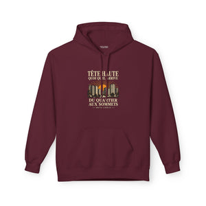 Hoodie Street TÊTE HAUTE — Du quartier aux sommets · Mutu Likolo