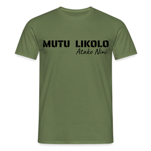 T-shirt Homme - vert militaire