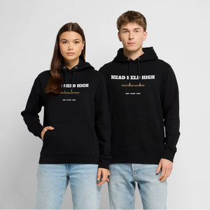 HEAD HELD HIGH — Essential Black Hoodie - noir