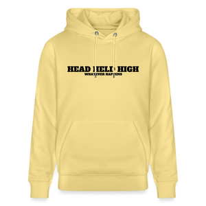HEAD HELD HIGH — Bold Color Hoodie - jaune viva  — technical 1