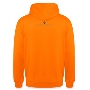 Hoodie Street Tête haute — Je pousse quand même | Prise de Conscience - orange
