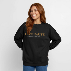 Sweat premium TÊTE HAUTE – Édition Essentielle - noir