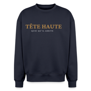 Sweat premium TÊTE HAUTE – Édition Essentielle - bleu marine