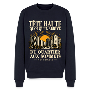 Sweat Street Tête haute — Du quartier aux sommets | Prise de Conscience - bleu marine