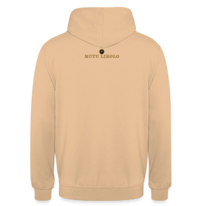 Street Hoodie Head Held High — Built to Rise | Prise de Conscience - pêche