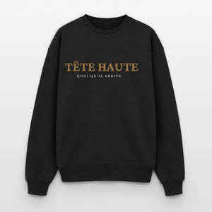 Sweat premium TÊTE HAUTE – Édition Essentielle - noir