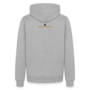 Street Premium Hoodie Head Held High — Built to Rise | Prise de Conscience - gris chiné
