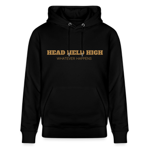 HEAD HELD HIGH — Heritage Navy & Camel Hoodie - noir
