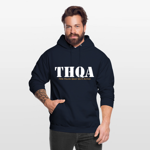 THQA Sweat-shirt à capuche unisexe - marine