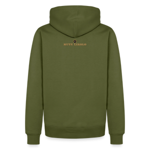 Street Premium Hoodie Head Held High — Built to Rise | Prise de Conscience - kaki