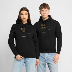 Mutu Likolo Signature — Hoodie unisexe noir - noir