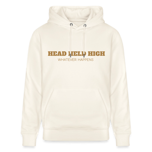 HEAD HELD HIGH — Heritage Navy & Camel Hoodie - blanc nature
