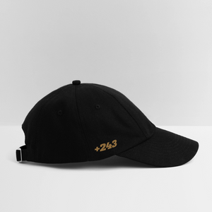 Casquette TÊTE HAUTE – Noir & Doré | Mutu Likolo - noir/noir