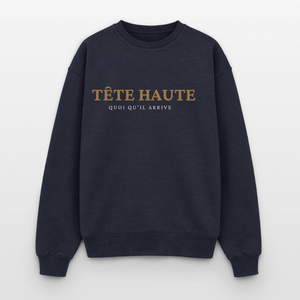 Sweat premium TÊTE HAUTE – Édition Essentielle - bleu marine