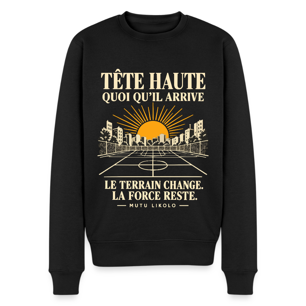 Sweat Street Tête haute — Le terrain change, la force reste | Prise de Conscience - noir