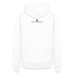 Street Premium Hoodie Head Held High — Built to Rise | Prise de Conscience - blanc