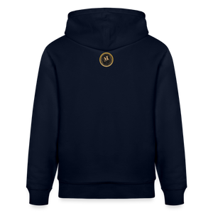 Sweat à capuche bio Mutu Likolo Unisexe - marine