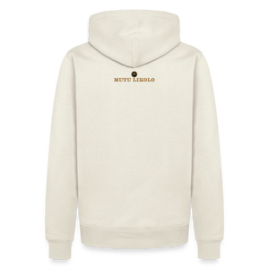 Street Premium Hoodie Head Held High — Built to Rise | Prise de Conscience - blanc cassé