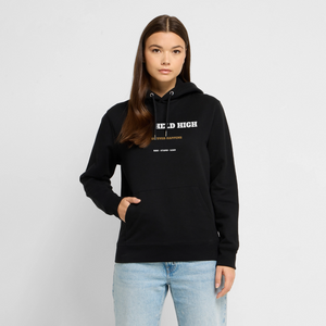 HEAD HELD HIGH — Essential Black Hoodie - noir