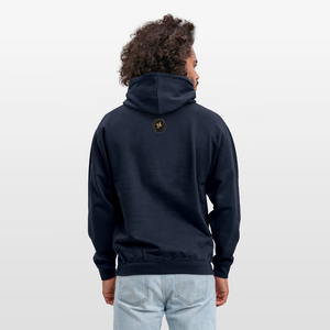 Sweat-shirt à capuche unisexe Mutu Likolo - marine