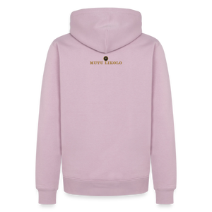 Street Premium Hoodie Head Held High — Built to Rise | Prise de Conscience - rose poudré